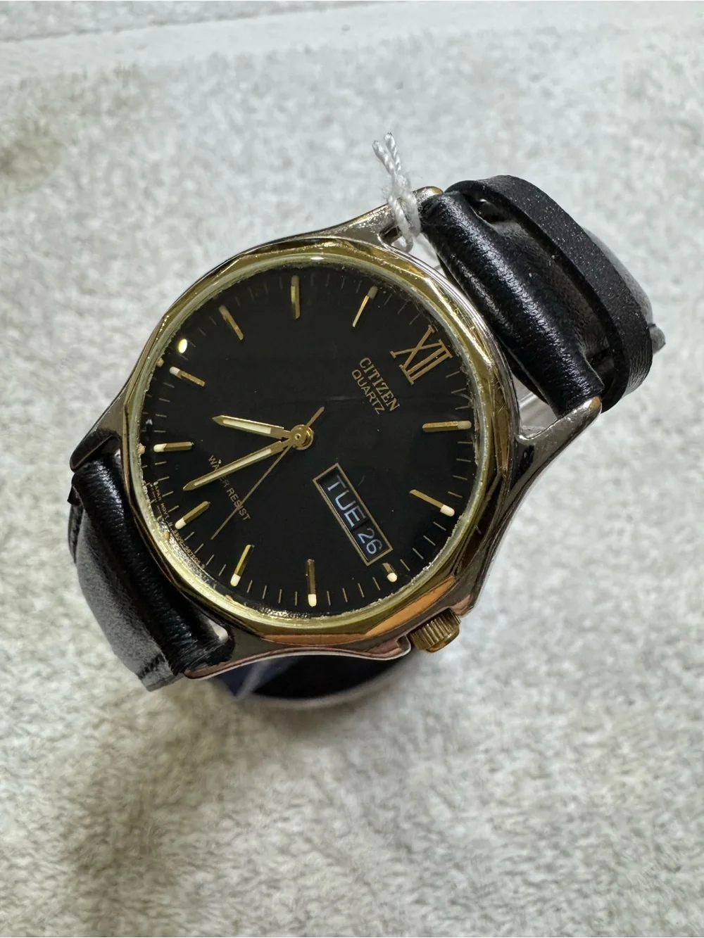 Citizen Black Dial with Gold Accents Men's Dress Watch